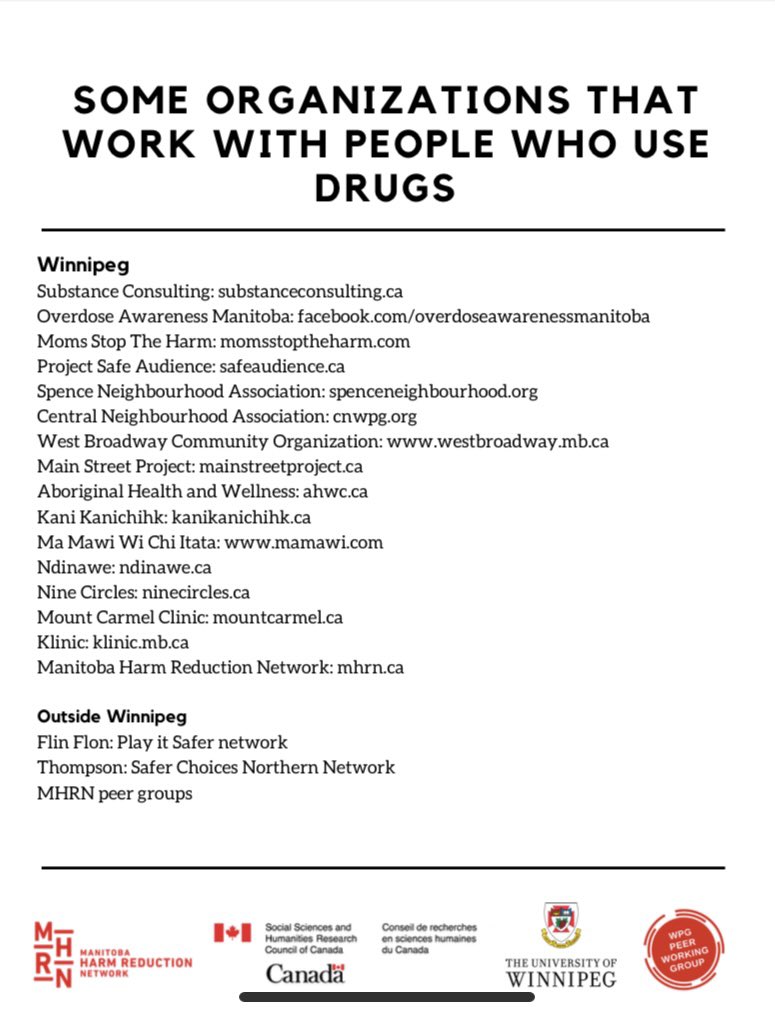 Local Media take note: Our newest version of “How to talk about people who use drugs” and “A checklist for a stigma free media” are now out and available on our website for download. Please share and tag appropriately. <a href="/WinnipegNews/">Winnipeg Free Press</a> <a href="/CityNewsWPG/">CityNews Winnipeg</a> <a href="/CBCManitoba/">CBC Manitoba</a> <a href="/ctvwinnipeg/">CTV News Winnipeg</a>