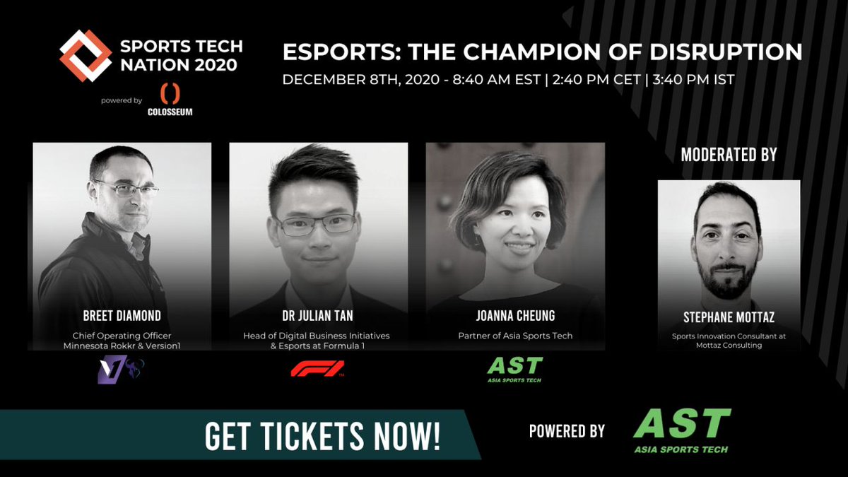G2CDL's tweet photo. On Tuesday morning @Diamond_Sota will be on a panel during @STNSummit talking about esports with Dr. @julianlipyi, Joanna Cheung and Stephane Mottaz.

For more information on #STN2020 and to attend the panel: https://t.co/xGyeD8BXuK https://t.co/fWPqcap64l