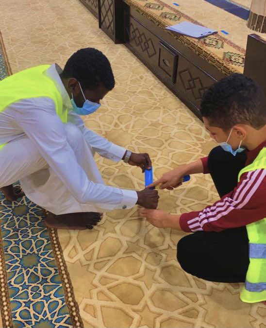 SAND_2030's tweet photo. قامت مجموعة ساند التطوعية
 في يوم التطوع السعودي و العالمي 2020
بتنظيف و تعقيم و تجديد خطوط التباعد في جامع العماير #يوم_التطوع_السعودي_والعالمي #يوم_التطوع_العالمي https://t.co/4NYwVPUvjo