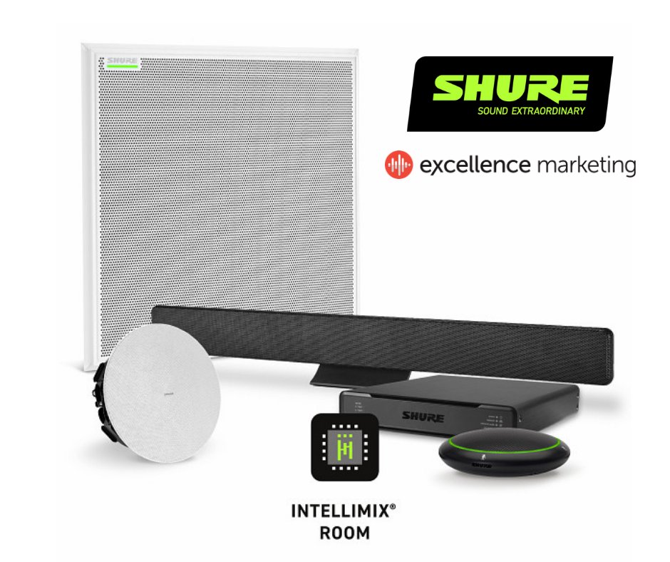 excellencemktg's tweet image. @shuresystems Now Offering Audio Ecosystem Bundles! The bundles are conveniently packaged to provide complete systems suited for different scenarios and room sizes. Check it out! --&amp;gt;&amp;gt; shure.com/en-US/conferen…
#shure #audioecosystem #intellimix #mxa910 #mxa710 #microflex #proaudio