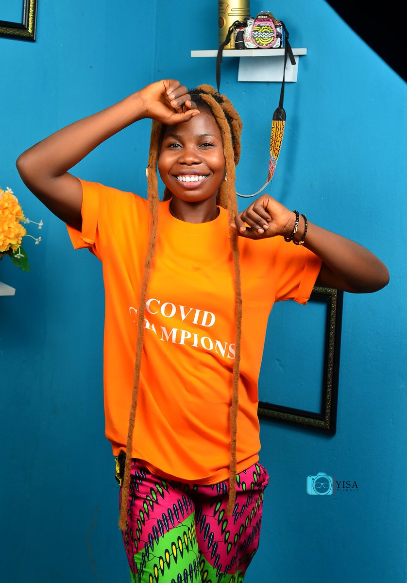 ErlindaDavid29's tweet photo. Proudly a Covid Champion with UNFPA CRSO. Am impacted globally and not affected by Covid 19. Becoming a Volunteer is the best thing for one who want to go into humanitarianism. LISTEN, LEARN AND ACT.

@UNFPANigeria
#YouthagainstCovid
#PerfectPhotographer https://t.co/18HmyL9ots