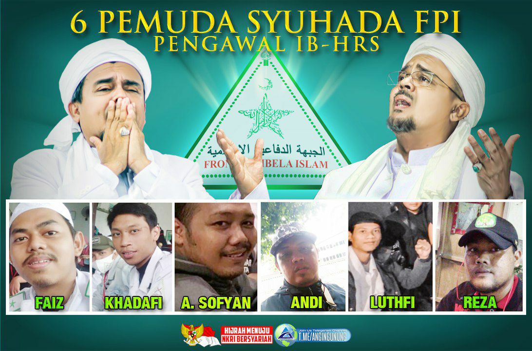 Buat yg ngerasain akunnya disuspend, dibully buzzerp, data pribadinya disebar, dipecat dari tempat kerja, diancam preman, dipopor laras, dipenjarain.. Itu blm seberapa..

Bersaksilah dihadapkan Tuhanmu wahai saudaraku.. Kami ada di barisan kalian #SayaPercayaFPI