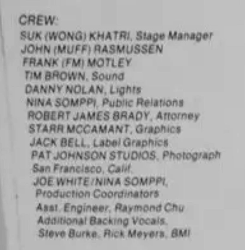 Usually sellers don’t take such detailed photos of records but this person did so I started looking for any names I might recognize and I found one: Danny Nolan, Lights.