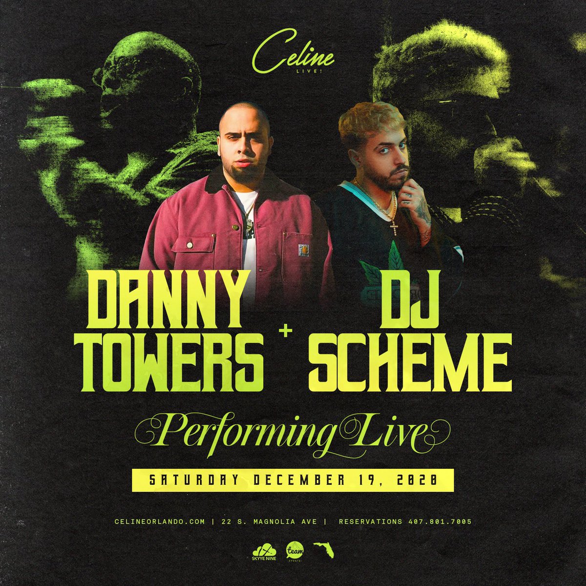 Got your tixx yet for @DannyTowerss & @DJSCHEME_ in Orlando Dec 19th? Better get to it🔥🔥🔥🔥🔥 #moshpit is about to be CRAZY. eventbrite.com/e/danny-towers… 
#dannytowers #orlandoevents #rollingloud #djscheme #soundbar #orlandofl #miami #miaminightlife #miamifl #florida #floridaevents