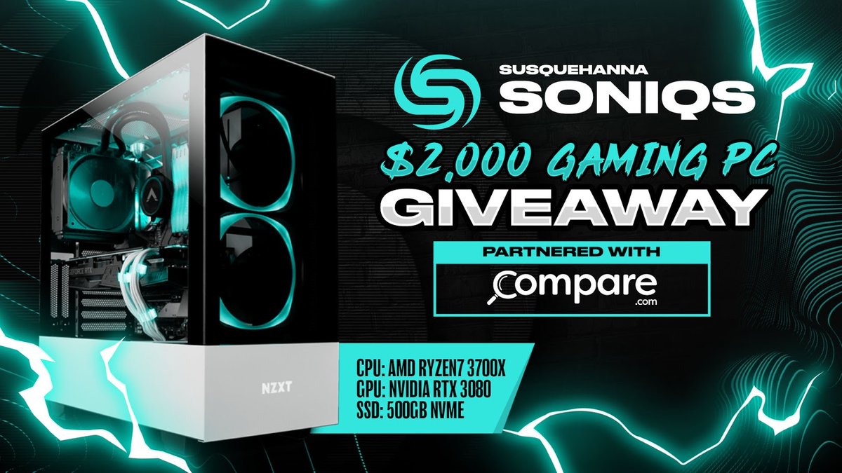 In partnership with <a href="/compare_com/">Compare.com</a> we're giving you the chance to win a RTX 3080 gaming PC this holiday!

To enter:
🔁 Like &amp; RT
✌️ Tag two friends
❤️ Follow us &amp; <a href="/compare_com/">Compare.com</a>
 💥 And get a quote: vast.gg/soniqs-compare…