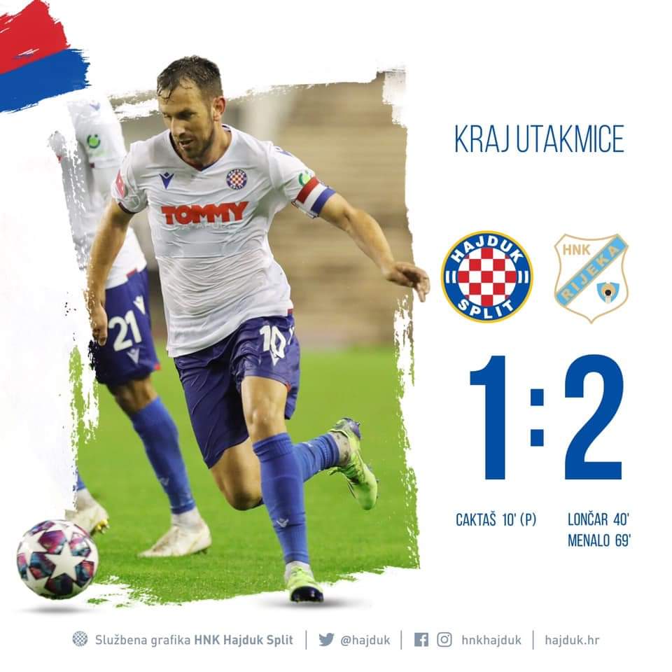 Split: Hajduk - Rijeka 1:0 • HNK Hajduk Split