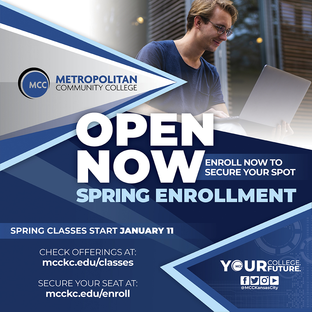 📅THE SPRING TUITION DEADLINE IS ALMOST HERE📅

New and returning students, the payment deadline for spring classes is next week. Be sure to pay for classes or set up a payment plan by December 15.

For info and options visit mcckc.edu/value/paymento…