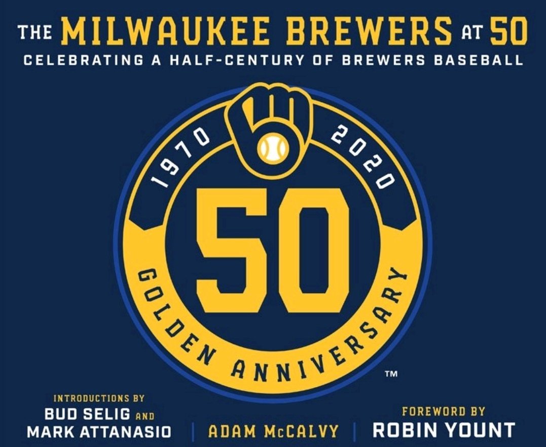 Would you like to give the gift of remembering better years? Retweet this tweet for a chance to win a copy of "The Milwaukee Brewers at 50" compiled by Adam McCalvy.

There will be two (2) winners, picked on 12/11. And while I can't guarantee delivery by Christmas, it's likely.