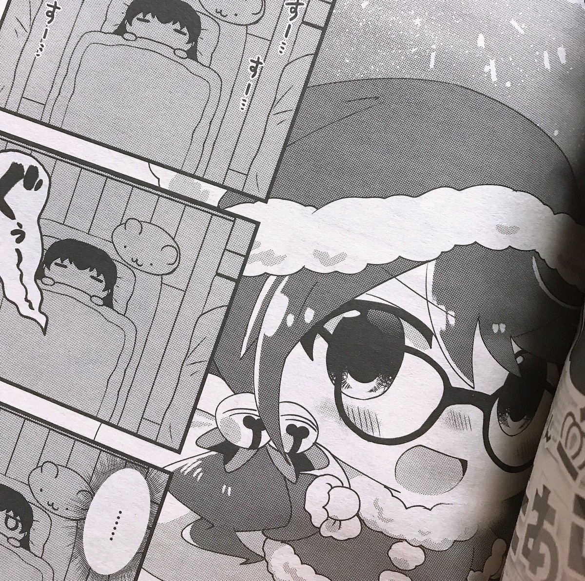 月ブシ1月号本日発売です!よんこますたぁらいと36幕目が掲載されています。ホットサンドメーカーを使ってみる真矢とひかり、迷子を保護するまひるとクロディーヌのお話です。よろしくお願いいたします! #よんこますたぁらいと #月ブシ #スタァライト