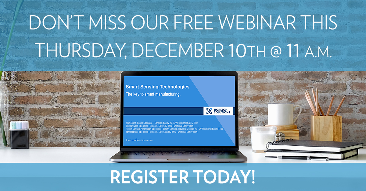 HorizonSolution's tweet image. Join us this Thursday for our latest webinar. Our subject matter experts will walk you through new smart sensor technology and smart machine design. horizonsolutions.zoom.us/webinar/regist…
#Webinar #Sensors #AutomationSensors #Automation #IndustrialAutomation