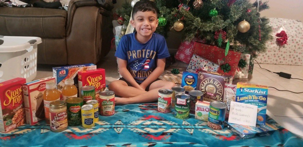 I am so proud of my virtual students for giving with the season. Sharing with our neighbors and having a food drive for HAAM. Thank you everyone!!  #rpe