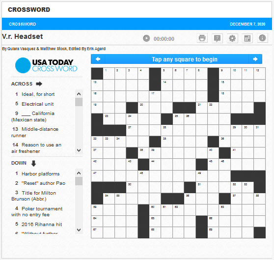 Poker Costs Crossword Clue
