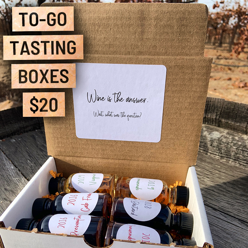 Due to recent events, we are open for curbside pick-up, retail shopping, and are fully stocked with To-Go Tasting Boxes!

** To-go tasting boxes available for pick-up only ** 

We hope to see you all back here soon.
❤ Mitchella

#mitchellawinery