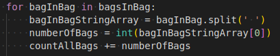 absyan's tweet photo. So I got a little impatient with the #AdventOfCode 🎄 Day 7 Part 2 challenge and created this tongue twister. 🌀 https://t.co/9hWWauRj8B