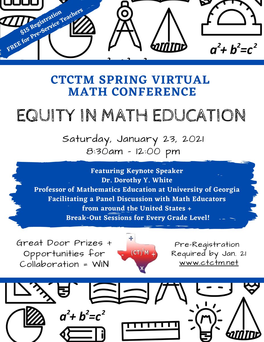 It's time to register for the spring CTCTM conference at ctctm.net! Please share with your educator friends!