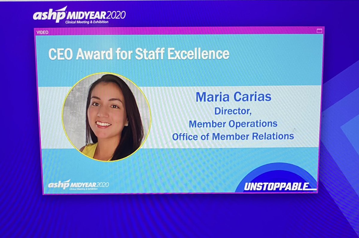 dccarias's tweet photo. So proud of this woman and that I can call her my sister!!! Maria Carias you are awesome!!! #ashp20 https://t.co/IFaWlzRMf5