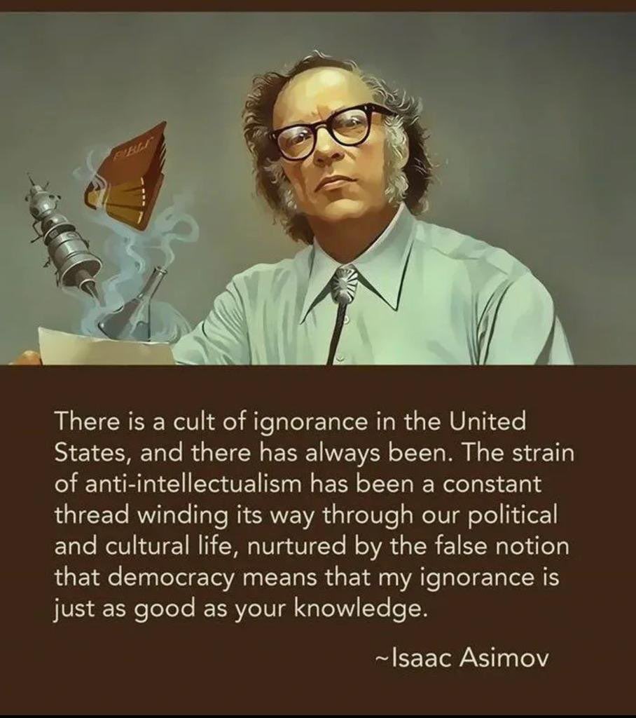 Agree or Disagree. At least it gets people thinking