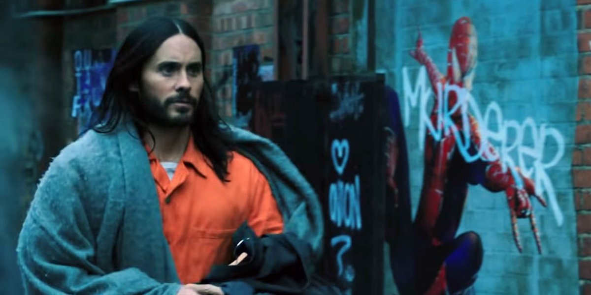 #JaredLeto afirmó que #Morbius forma parte de la expansión de personajes del universo cinematográfico de Spider-Man que podría derivar en un crossover con el superhéroe arácnido. Morbius se estrena en marzo de 2021.