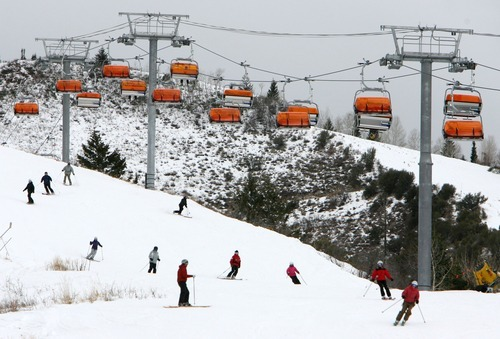 A Canadian real estate company, Talisker Land Holdings, would acquire Canyons in 2007 (beating out rising Colorado powerhouse Vail Resorts)They'd invest in new upgrades, including North America's first heated chairlift, and even planned a connection to nearby Solitude