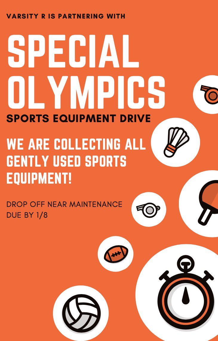 Looking for a way to help out during these trying times? Consider donating new or gently used sports equipment to help our teammates at @SpecialOChi out!