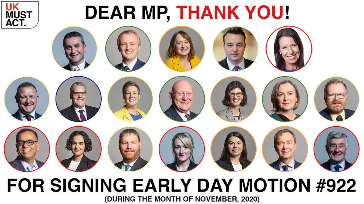 1st Row L-R
Angus Brendan MacNeil , Scottish National Party
Ben Lake, Plaid Cymru
Christine Jardine, Liberal Democrat
Colum Eastwood, Social Democratic & Labour Party
Debbie Abrahams, Labour
2nd Row L-R
Drew Hendry, Scottish National Party
Gavin Robinson, Democratic Unionist Party
Hannah Bardell, Scottish National Party
Hywel Williams, Plaid Cymru
Layla Moran, Liberal Democrat
Liz Saville Roberts, Plaid Cymru
Martyn Day, Scottish National Party
3rd Row L-R
Mohammad Yasin, Labour
Nadia Whittome, Labour
Owen Thompson, Scottish National Party
Rebecca Long Bailey, Labour
Sarah Olney, Liberal Democrat
Tim Farron, Liberal Democrat
Tony Lloyd, Labour

