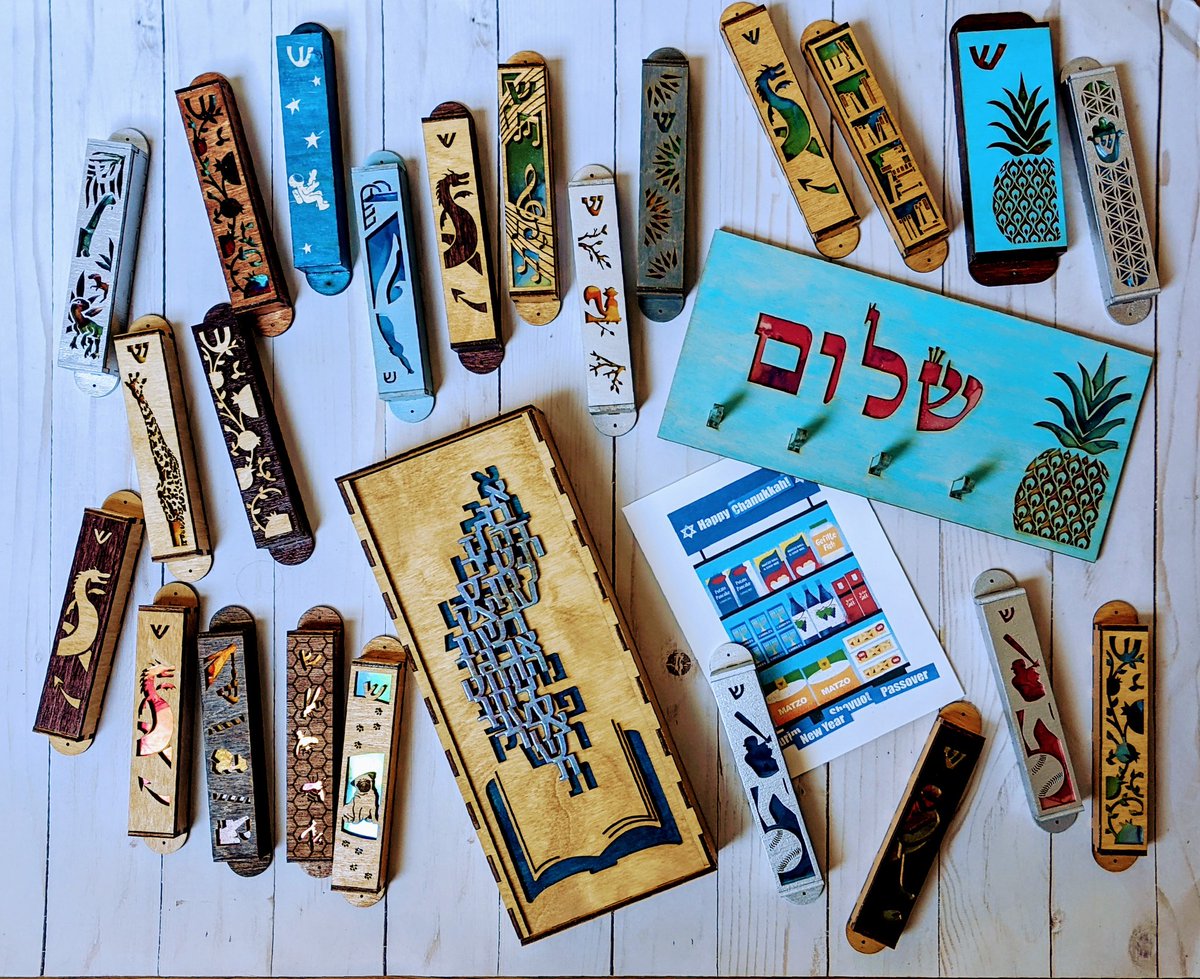 amyweissdesign's tweet photo. Amazing to see so many of my designs in one place! Still accepting orders for the holidays. Contactless pickup or free shipping (but can not guarantee it will arrive before Hannukah).

https://t.co/JZoeOaSlYJ https://t.co/92qdG0F4Y7
