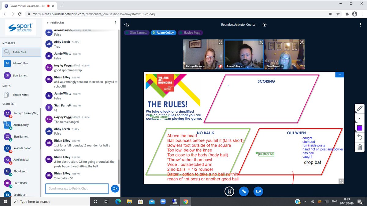 Our first Online Activator course is in progress, lots of chat and ideas coming from the learners.
Thank you <a href="/adamski110/">Adam Colley</a>  for tutoring for us ⚾️😀
