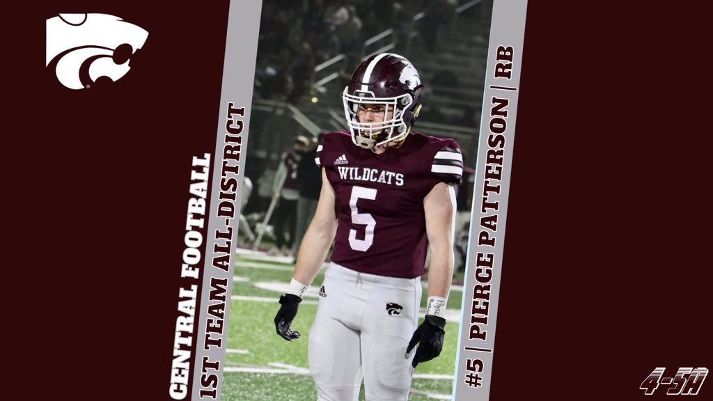 CentralFight_FB's tweet photo. Congrats to our offensive skill player’s who made 1st team all-district in district 4-5A! #BeDifferent https://t.co/4X947S166y