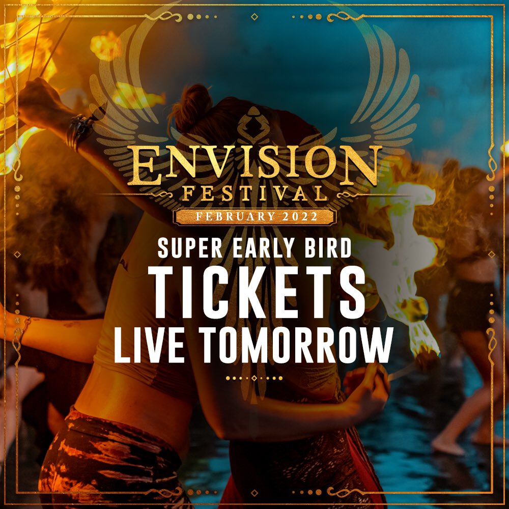 TOMORROW at 1PM ET our Super Early Bird tickets will be available to the public. Set the reminder because we're expecting a sell out 🌴☀️ #TheUtopianJungleExperience #Envision2022