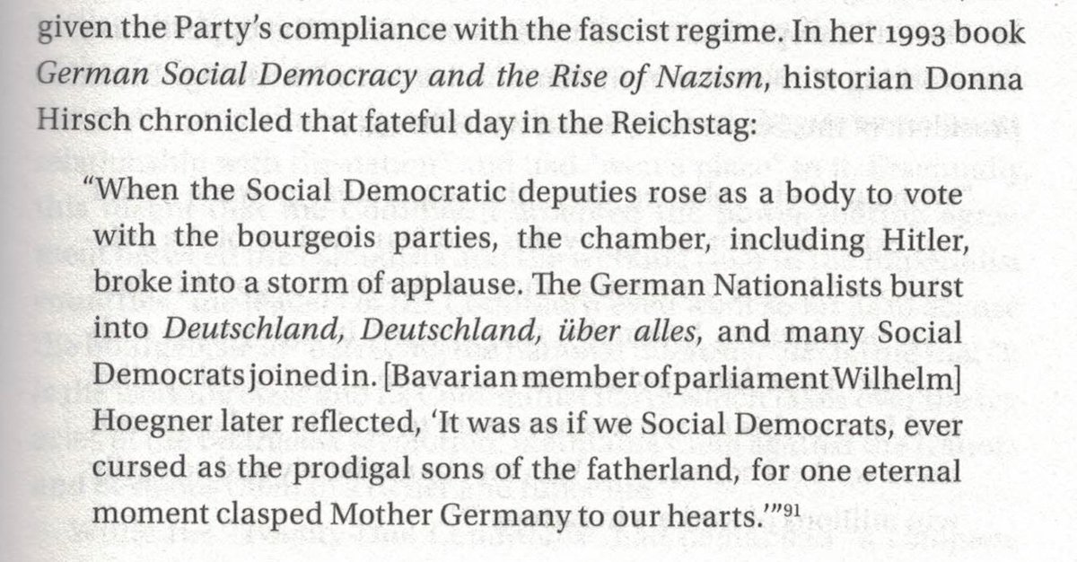 The SDP from Germany! They clapped for Hitler