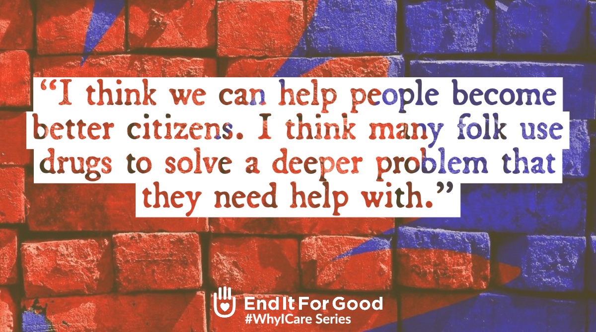EndItForGoodMS's tweet image. This a quote from one of our survey participants. They understand that drug use would be handled better in the healthcare system rather than the criminal justice system. Let&apos;s become better citizens for those that need help. #EndItForGood