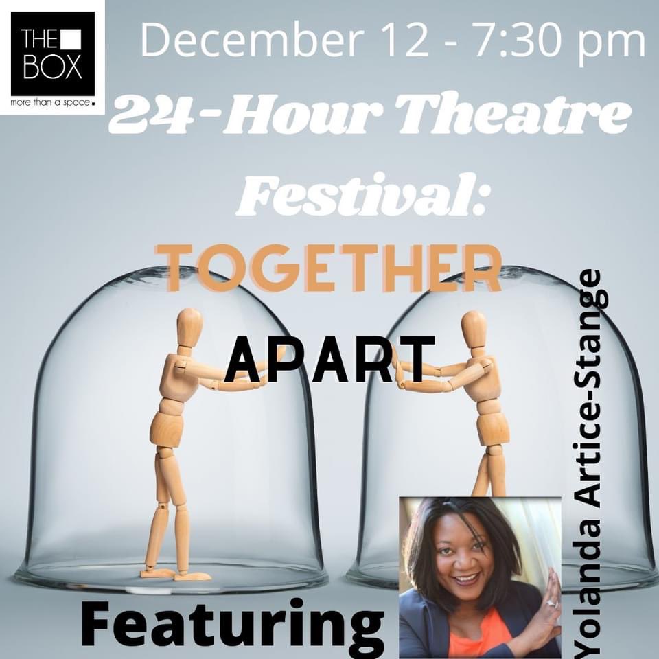 BoxWtc's tweet image. Join us for a theatre extravaganza, virtual style!  Six writers and six directors will create six world premiere shows in just 24 hours!  See what they can do.  Tickets available at theboxgateway.org/tickets.html