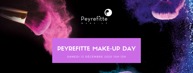 PeyrefitteMakup's tweet photo. ✨Peyrefitte Day✨ 
📆Samedi 12 Décembre 2020
📋Réservez un entretien individuel avec l'école @PeyrefitteMakup  👉https://t.co/IxraKPNGLA
💕Psst : nos inscriptions sont ouvertes pour toutes nos formations ! #peyrefittemakeup #ecolemaquillage https://t.co/qmCr94lmaO