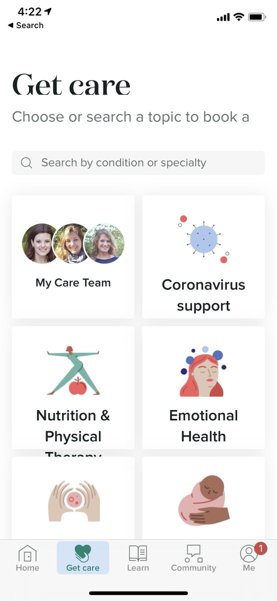 . @katienotopoulos had her second child this spring as the coronavirus was surging. She couldn't have a doula in the delivery room, but  @mavenclinic allowed her to chat with one beforehand.