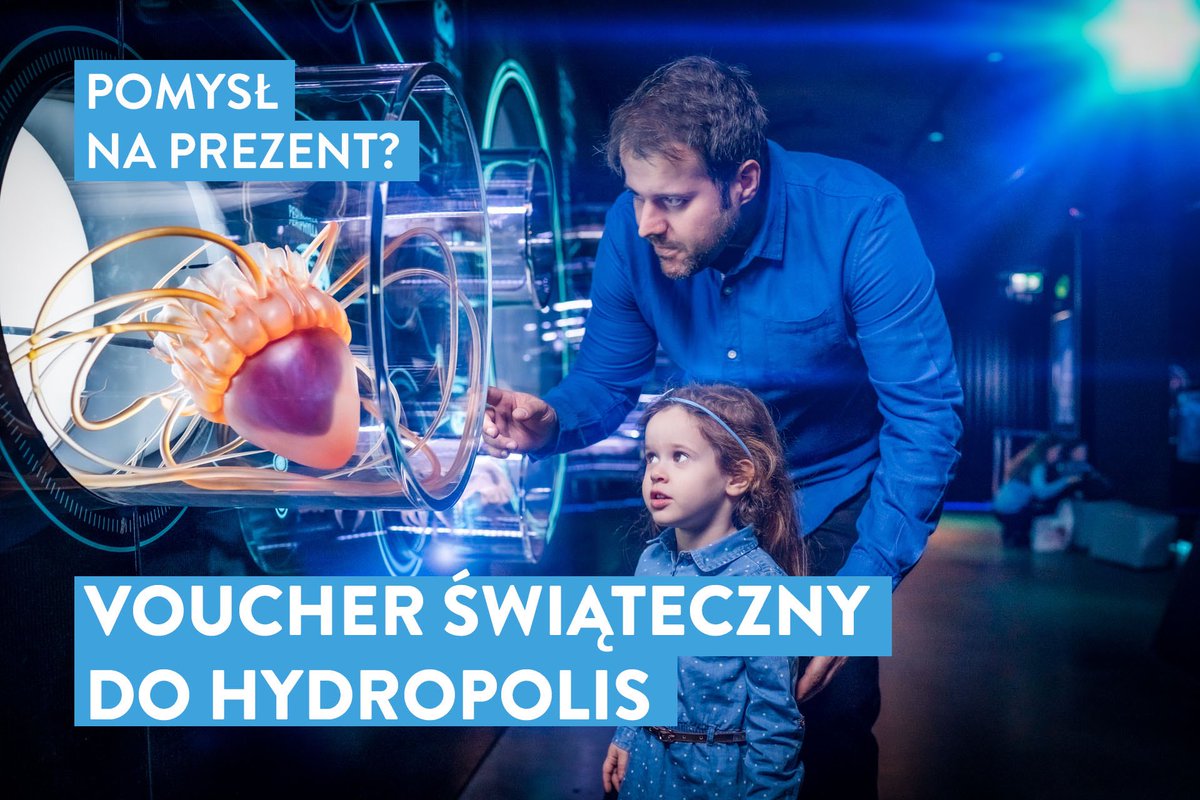 Uwaga! 🎉 Na naszej stronie znajdziecie vouchery prezentowe, które pięknie sprawdzą się jako świąteczny podarunek. 🎀
bilety.hydropolis.pl/bony/vouchery-…