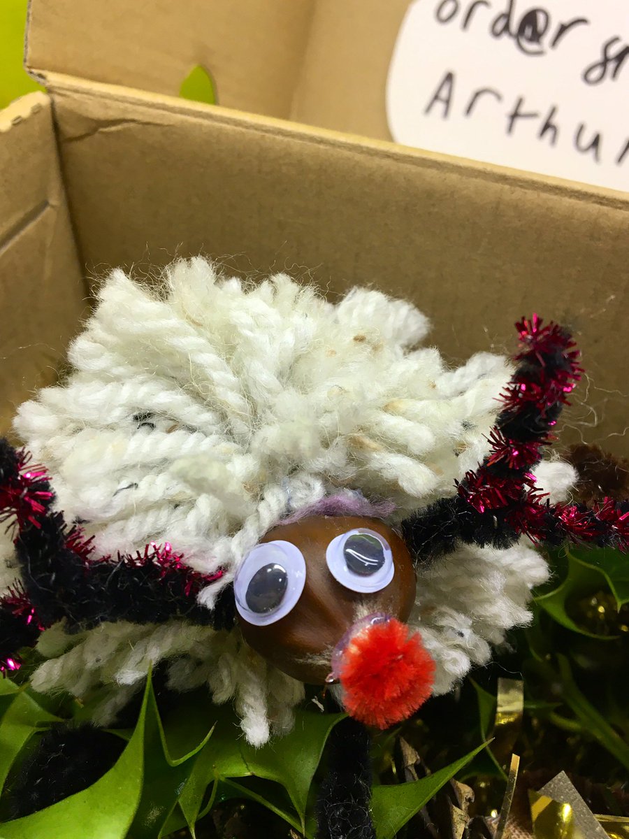 DCPSBoarding's tweet image. Totally love these super cute reindeer tree decorations one of our @DeanCloseSchool Y7 boarders has made to raise money for his favourite charity. #polarbears #seasonofgiving