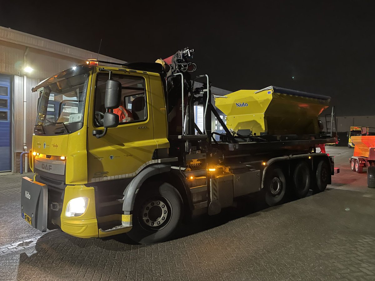 Strooi actie gestart ivm kans op #gladheid <a href="/gilzerijen/">Gilze en Rijen</a>