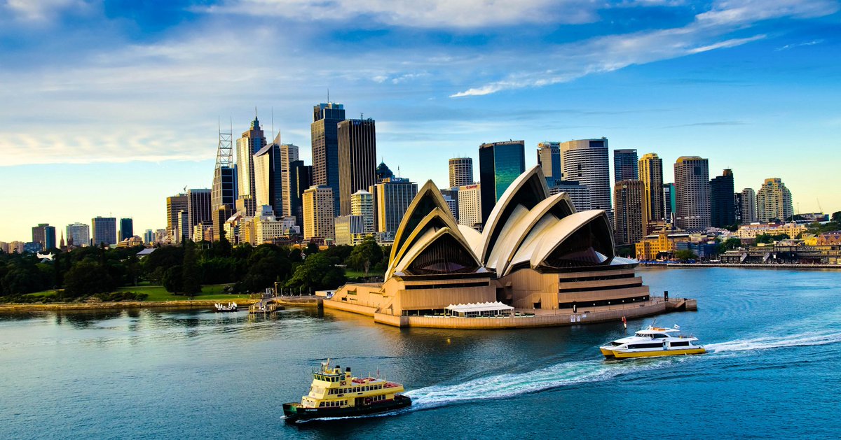 gauthie74757302's tweet image. Sydney the beautiful Australian metropolis with its Opera House in the shape of a sail, its botanical gardens is an artistic mecca of Australia 🇦🇺💙