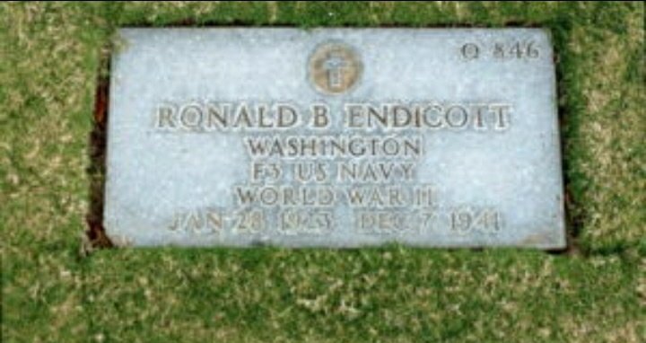 They were Clifford Olds, 20, who had been snapped w buddies the night before, Ronald Endicott, 18, from Washington, & Louis Costin, 21, from Indiana. In the days following the attack, tapping & banging was heard from the bow of the ship. The tapping only stopped on Xmas Eve11/