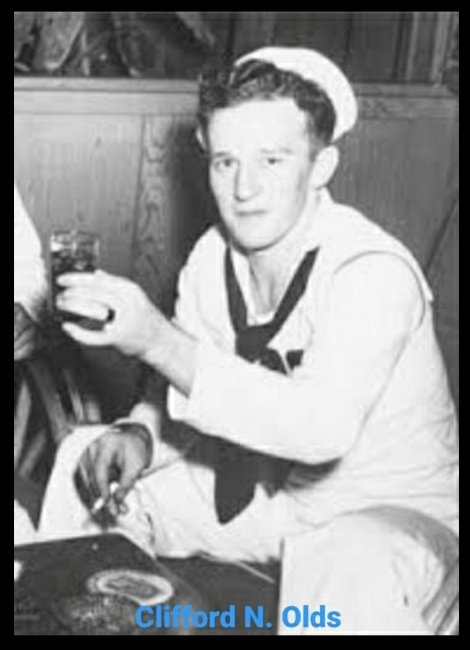 They were Clifford Olds, 20, who had been snapped w buddies the night before, Ronald Endicott, 18, from Washington, & Louis Costin, 21, from Indiana. In the days following the attack, tapping & banging was heard from the bow of the ship. The tapping only stopped on Xmas Eve11/