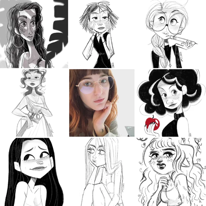 #artvsartist2020  I have two this time! I'm pretty happy with where my style has ended up this year :) 