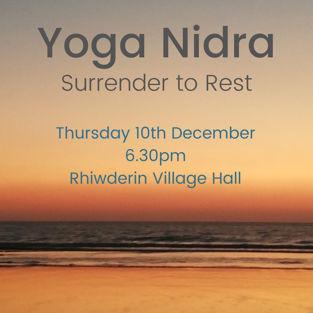 fullyogamethod's tweet photo. R E L A X ~ for The Newport Food Bank

Join me for a 45 min relaxation class on Thursday 10th December, 6.30pm at Rhiwderin Village Hall - all proceeds will go to The Food Bank!

To join, head to:

https://t.co/N2zjr7ncIa

To donate:

https://t.co/Agg9hnOUif

Zoe

#PortHour #yoga https://t.co/QqVDi6Sdk3