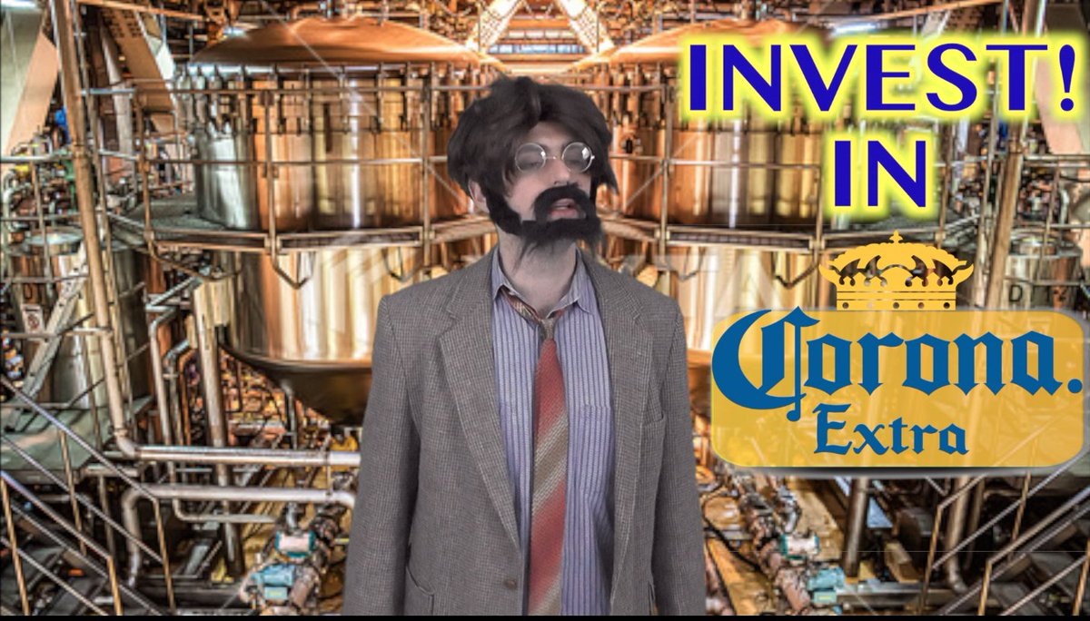 flunksmart's tweet image. NEW VIDEO COMING TOMORROW! Invest In Corona Beer! We’ll Do ANYTHING! Stay Tuned! Subscribe To Flunk Smart TV on YouTube!