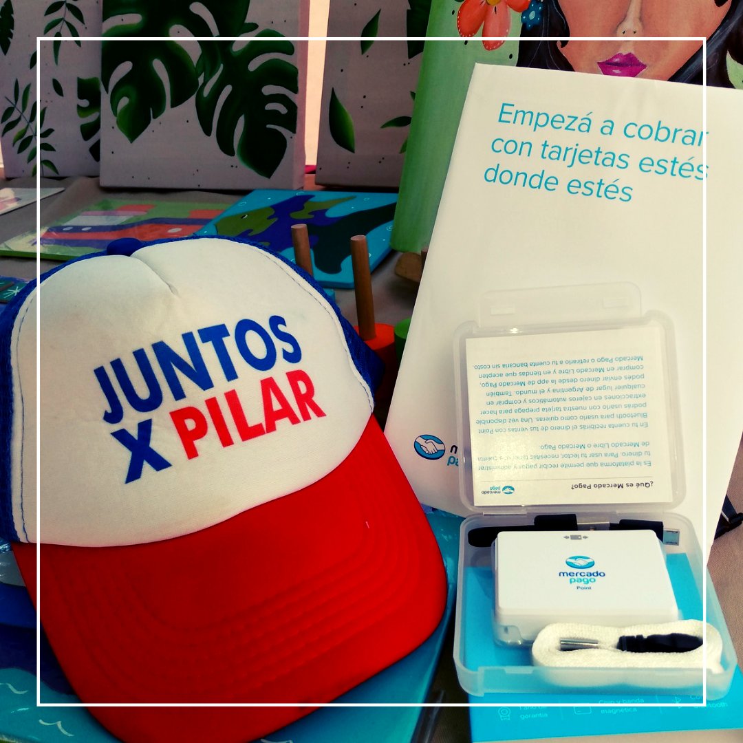 jorrjuarez's tweet photo. Points de cobro electrónico para los Artesanos de Pilar, queremos facilitar su venta y también la compra de los que recorren la feria.

Asumiendo las nuevas realidades con el compromiso de brindar herramientas que potencien el trabajo de los Pilarenses.

Gracias @ampinformatica https://t.co/QC9IJ9PULh