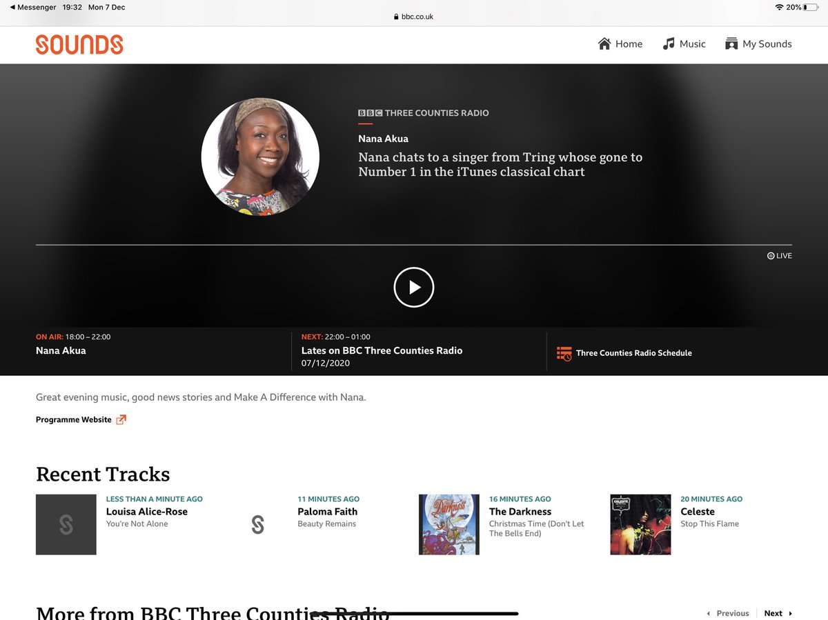 LAR | Louisa Alice-Rose (@louisaalicerose) on Twitter photo Thank you so much <a href="/BBC3CR/">BBC Beds, Herts & Bucks</a> <a href="/LadyXsize/">Nana Akua</a> for chatting to me & for playing my song on the radio tonight! 🤩 Thank you so much <a href="/BBC3CR/">BBC Beds, Herts & Bucks</a> <a href="/LadyXsize/">Nana Akua</a> for chatting to me & for playing my song on the radio tonight! 🤩