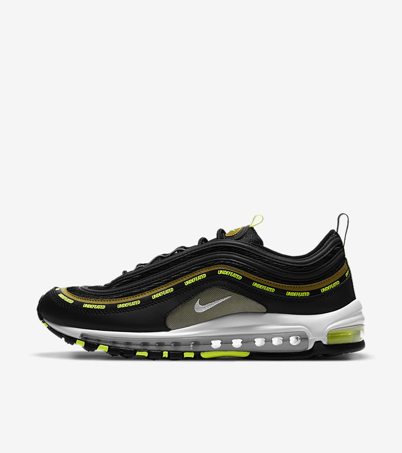 SOLELINKS's tweet image. Undefeated x Air Max 97 'Militia Green' official images