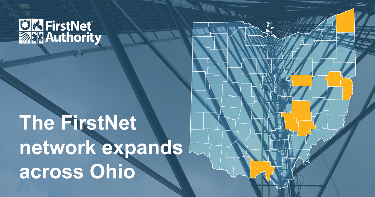 FirstNet Authority (@firstnetgov) on Twitter photo With ten new cell site launches in Ohio, <a href="/FirstNet/">FirstNet, Built with AT&T</a> is providing first responders with mobile connectivity in priority locations throughout the state. Learn more about how #FirstNetās benefits will assist #publicsafety agencies, no matter the emergency. With ten new cell site launches in Ohio, <a href="/FirstNet/">FirstNet, Built with AT&T</a> is providing first responders with mobile connectivity in priority locations throughout the state. Learn more about how #FirstNetās benefits will assist #publicsafety agencies, no matter the emergency.