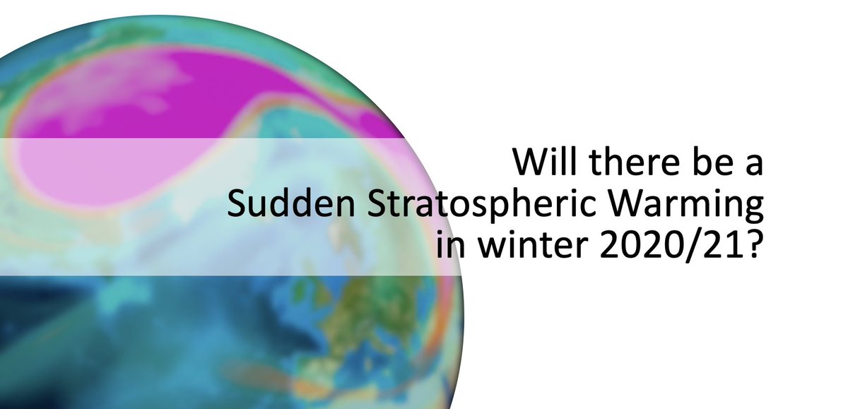 The big question looms once again: Will there be a sudden stratospheric warming (SSW) this winter, and if yes, when? Anybody can participate in the SSW competition, I’ll explain how — a thread. 1/11