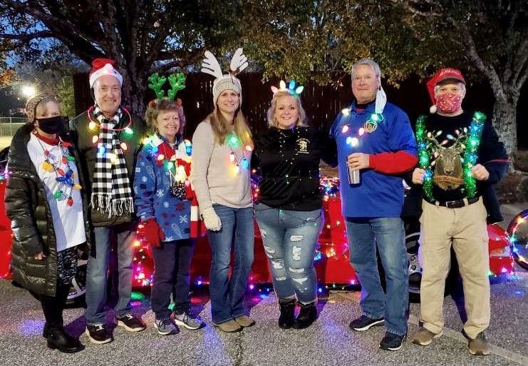 Special thanks to our Citizens Academy Board for participating in the Covington Lions Club parade Saturday night. Pictured are members; Donna McDaniel, Ross Potts, Ruth Norman, Christie Johnson, Stephanie Kazar, Jonathon Paschal, and Scott McDaniel.