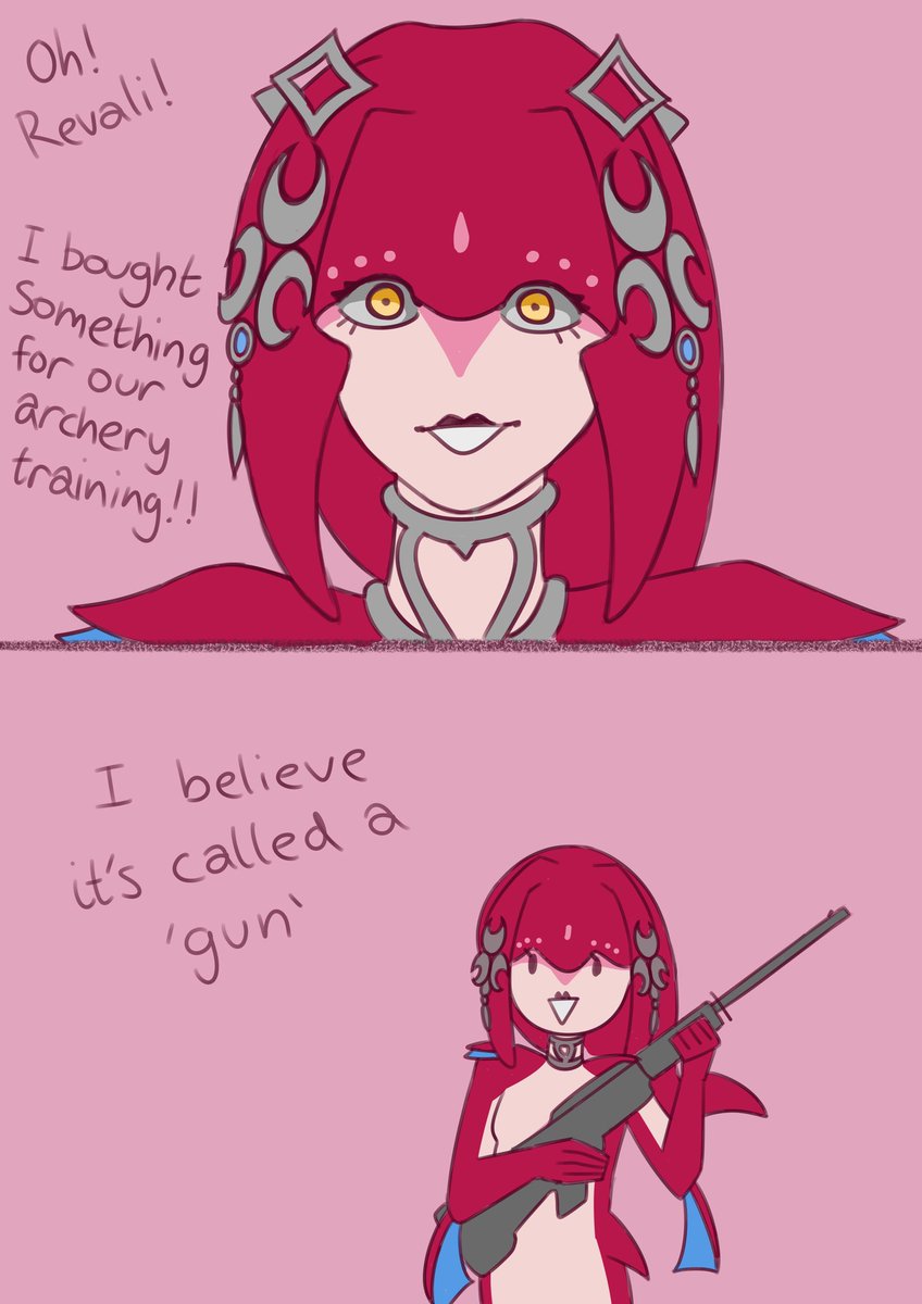 matchamabs's tweet photo. #breathofthewild #revali #mipha it's what she deserves ✨✨✨ https://t.co/GMo7BG7PZR